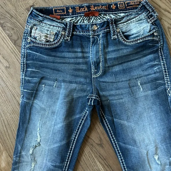 Rock Revival Delu jeans distressed - Picture 5 of 13